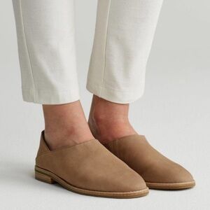 Eileen Fisher Depan Tan Nubuck Loafers